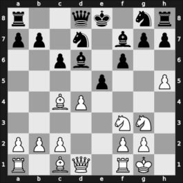 1951 GER Ch U20 – Round 13 – Fuchs, Reinhart – 1-0 – Achatz Karl Hans – G40