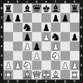 1951 HUN Ch 07th – Round ? – Bakonyi, Elek – 1/2-1/2 – Florian, Tibor – G11