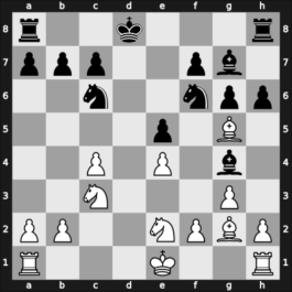1951 HUN Ch 07th – Round ? – Koberl, Ferenc – 0-1 – Szabo, Laszlo – G15