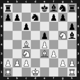 1951 Hastings5152 – Round 1 – Popel, Stepan – 1/2-1/2 – Abrahams, Gerald – G5