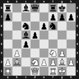 1951 Hastings5152 – Round 3 – Golombek, Harry – 1-0 – Hooper, David – G13