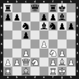 1951 Hastings5152 – Round 3 – Popel, Stepan – 1/2-1/2 – Yanofsky, Daniel Abraham – G14