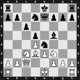 1951 Hastings5152 – Round 7 – Barden, Leonard – 1/2-1/2 – Gligorić, Svetozar – G29