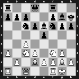 1951 Hastings5152 – Round 8 – Golombek, Harry – 0-1 – Popel, Stepan – G37