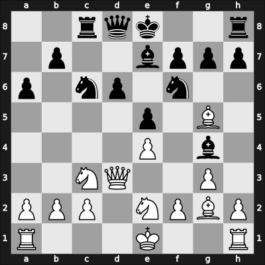 1951 Hoogovens – Round 1 – Rossolimo, Nicolas – 1/2-1/2 – Pilnik, Herman – G2
