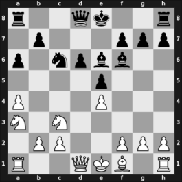 1951 Hoogovens – Round 6 – Stumpers, Louis – 1/2-1/2 – Kieninger, Georg – G10
