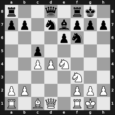 1951 Hoogovens – Round 9 – Kieninger, Georg – 1/2-1/2 – Rossolimo, Nicolas – G13