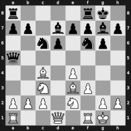 1951 Hungary Ch – Round 1 – Pogats, Jozsef Jr. – 1-0 – Benko, Pal – G19