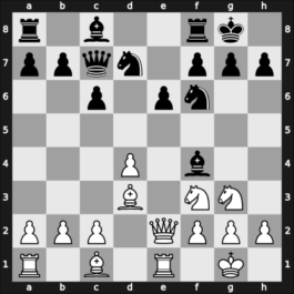 1951 Hungary Ch – Round 1 – Barcza, Gedeon – 1-0 – Füster, Géza – G22