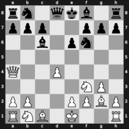 1951 Hungary Ch – Round 11 – Laszlo, Dalma – 1-0 – Kluger, Gyula – G53