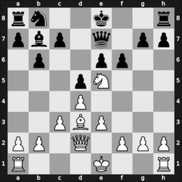1951 Hungary Ch – Round 13 – Tipary, Lajos – 1/2-1/2 – Barcza, Gedeon – G56