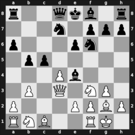 1951 Hungary Ch – Round 20 – Laszlo, Dalma – 0-1 – Szily, Jozsef – G69