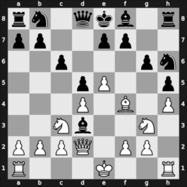 1951 Hungary Ch – Round 21 – Kapu, Jeno – 1-0 – Tipary, Lajos – G75