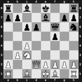 1951 Hungary Ch – Round 1 – Barcza, Gedeon – 1-0 – Gecsei, Istvan – G3