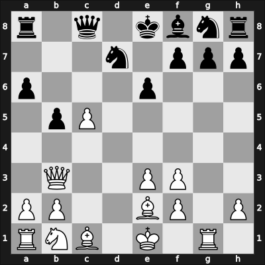 1951 Hungary Ch – Round 1 – Negyesy, Gyorgy – 1/2-1/2 – Szilagyi, Gyorgy Laszlo – G14