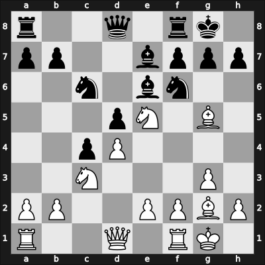 1951 Hungary Ch – Round 1 – Kluger, Gyula – 1/2-1/2 – Koberl, Ferenc – G17