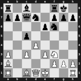 1951 Hungary Ch – Round 1 – Szilagyi, Gyorgy Laszlo – 0-1 – Pogats, Jozsef Jr. – G36