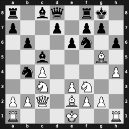 1951 Hungary Ch – Round 1 – Szilagyi, Gyorgy Laszlo – 1-0 – Laszlo, Dalma – G39