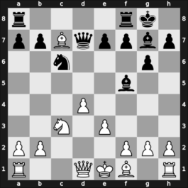 1951 Hungary Ch – Round 1 – Negyesy, Gyorgy – 1/2-1/2 – Gecsei, Istvan – G47