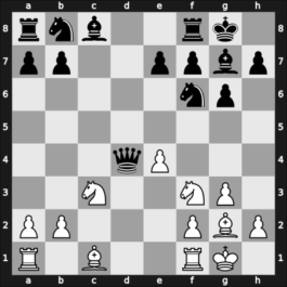 1951 Hungary Ch – Round 1 – Eigler, Ferenc – 1/2-1/2 – Kluger, Gyula – G53