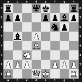 1951 Hungary Ch – Round 1 – Gereben, Erno – 0-1 – Szilagyi, Gyorgy Laszlo – G55