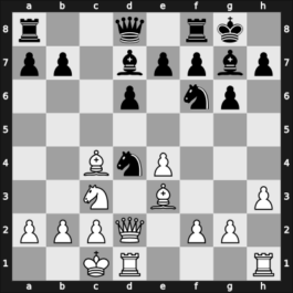 1951 Hungary Ch – Round 1 – Florian, Tibor – 0-1 – Benko, Pal – G64