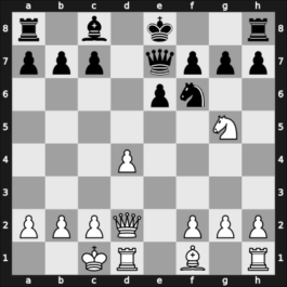 1951 Hungary Ch – Round 1 – Szily, Jozsef – 0-1 – Gracs, Pal – G79