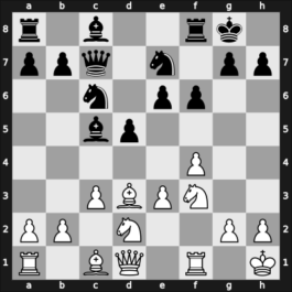 1951 Hungary Ch – Round 1 – Tipary, Lajos – 0-1 – Kluger, Gyula – G83