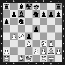 1951 Hungary Ch – Round 1 – Hajtun, Jozsef – 0-1 – Szily, Jozsef – G87