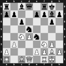 1951 Hungary Ch – Round 1 – Barcza, Gedeon – 1-0 – Koberl, Ferenc – G90