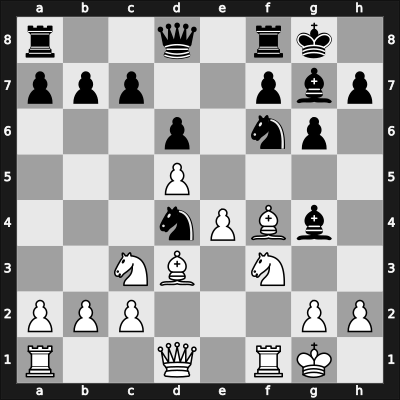 1951 It Dortmund GER – Round 6 – Fuderer, Andrija – 0-1 – Lange, Wilfried – G12