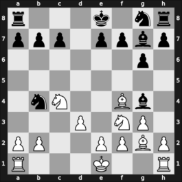 1951 It Dortmund GER – Round 7 – Lange, Wilfried – 1/2-1/2 – O’Kelly de Galway, Alberic – G15