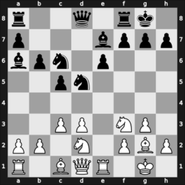 1951 It Dortmund GER – Round 11 – Lange, Wilfried – 0-1 – Bogoljubow, Efim – G28