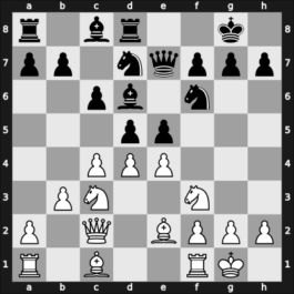 1951 Ljubljana ch YUG – Round 19 – Vidmar, Milan Jr – 1/2-1/2 – Puc, Stojan – G29