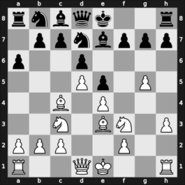 1951 Luzern Christmas 5152 5th – Round 3 – Grob, Henry – 1-0 – Chaude de Silans, Chantal – G6