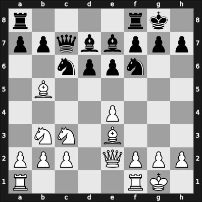 1951 Luzern Christmas 5152 5th – Round 4 – Chaude de Silans, Chantal – 0-1 – Unzicker, Wolfgang – G7