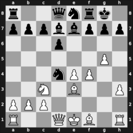 1951 Luzern Christmas 5152 5th – Round 5 – Grob, Henry – 1-0 – Henneberger, Walter – G10