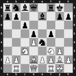 1951 Madrid – Round 8 – Giustolisi, Alberto – 1/2-1/2 – Canal, Esteban – G7