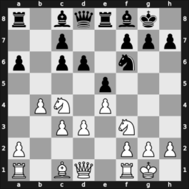 1951 Madrid ESP – Round 6 – Pilnik, Herman – 0-1 – Bernstein, Ossip – G12