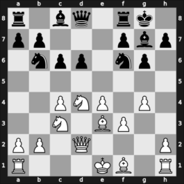 1951 Madrid ESP – Round 13 – Steiner, Herman – 1/2-1/2 – Medina-Garcia, Antonio – G28