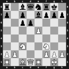 1951 Madrid ESP – Round 14 – Medina-Garcia, Antonio – 1/2-1/2 – Bernstein, Ossip – G32