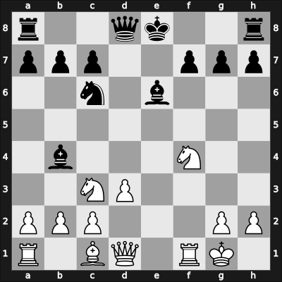 1951 Madrid ESP – Round ? – Canal, Esteban – 1-0 – Bernstein Moren, Alvaro Javier – G40