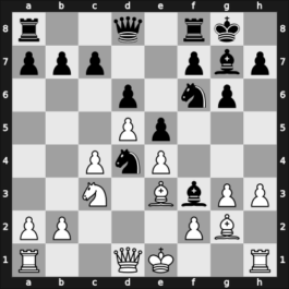 1951 Mar del Plata zt – Round 1 – Sumar, Julio – 0-1 – Reinhardt, Enrique – G6
