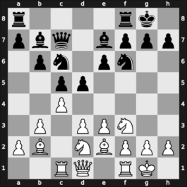 1951 Mar del Plata zt – Round 2 – Reinhardt, Enrique – 0-1 – Bianco Esposito, Antonio – G11