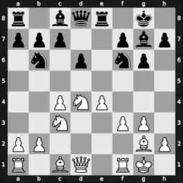 1951 Mar del Plata zt – Round 2 – Luckis, Marcos – 0-1 – Pinzon Solis, Felipe – G14