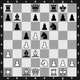 1951 Mar del Plata zt – Round 3 – Bolbochan, J. – 1-0 – Luckis, Marcos – G23