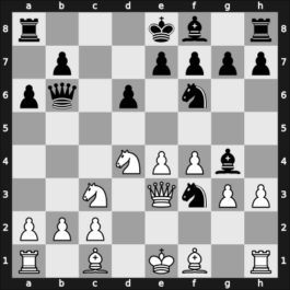 1951 Mar del Plata zt – Round 3 – Bolbochan, J. – 0-1 – Rossetto, Hector – G27