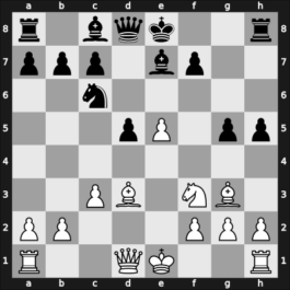 1951 Mar del Plata zt – Round 4 – Flores Alvarez, Rodrigo – 1/2-1/2 – Guimard, Carlos E – G38