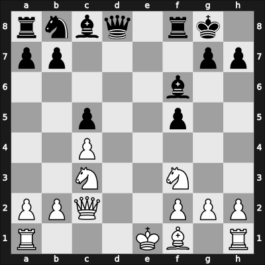 1951 Mar del Plata zt – Round 5 – Eliskases, Erich – 1/2-1/2 – Camara Dantas, Gabriel Diniz – G49