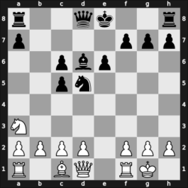1951 Mar del Plata zt – Round 6 – Camara Dantas, Gabriel Diniz – 0-1 – Guimard, Carlos E – G55